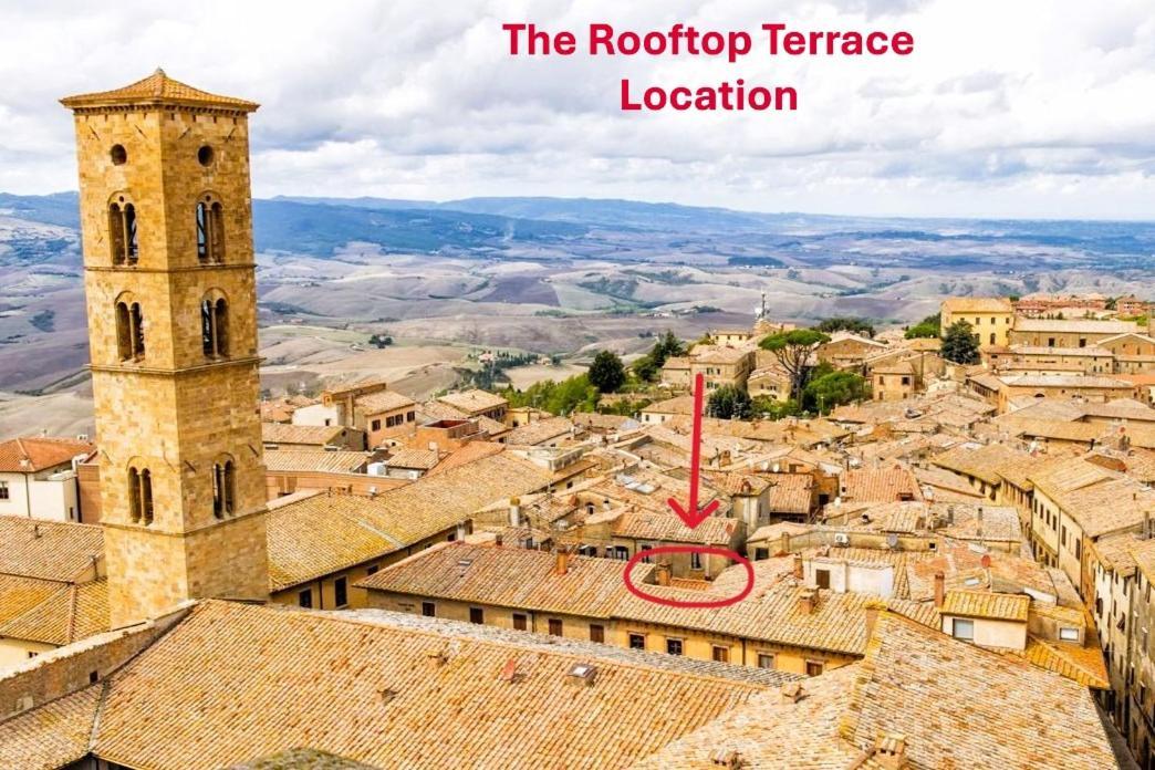 The Walkable Volterra Rooftop Suite ภายนอก รูปภาพ